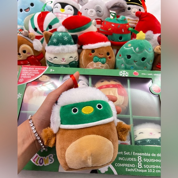 Squishmallows Other - 4” Avery Squishmallows Holiday Ornament